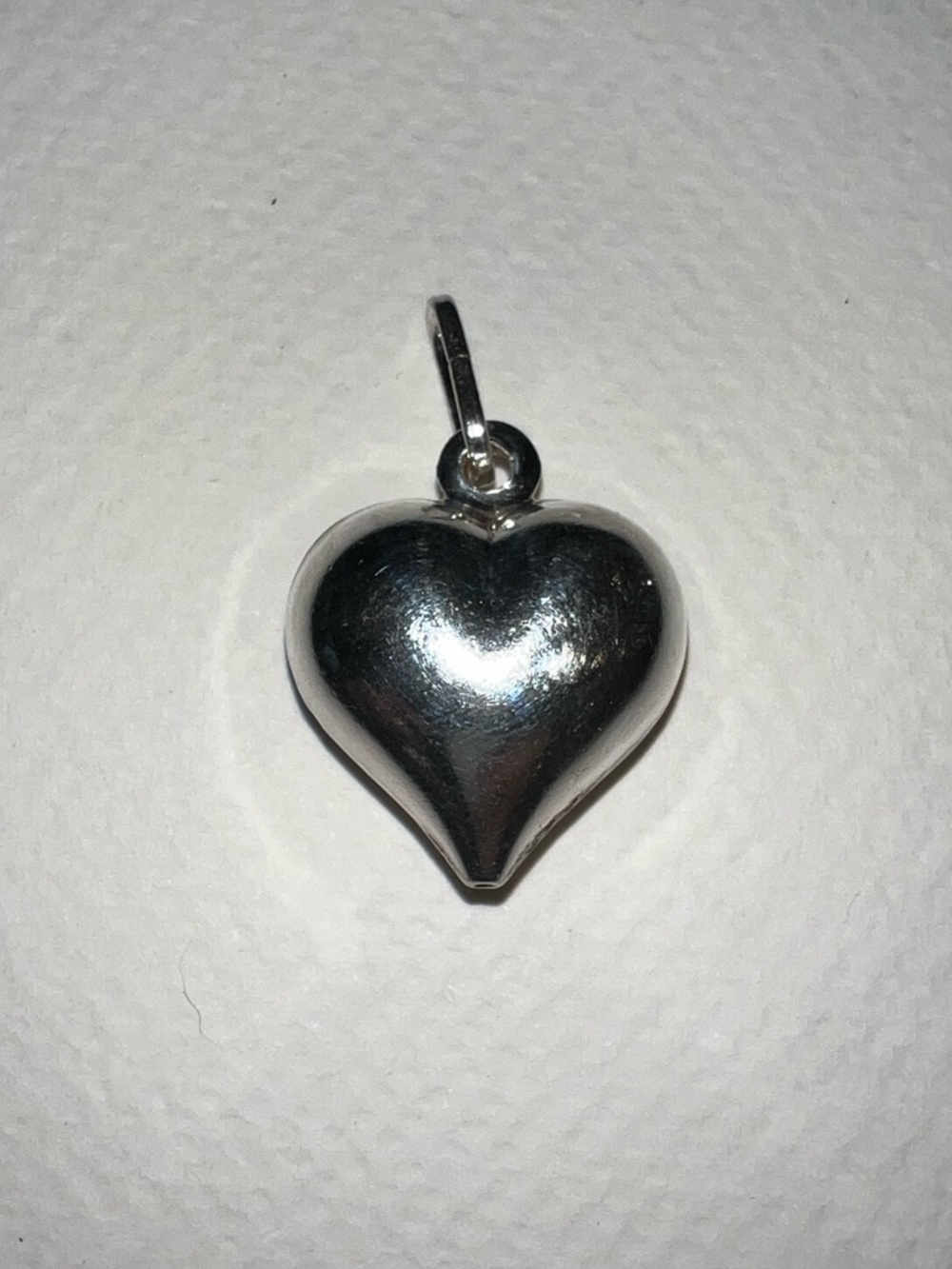 Sterling Silver Heart Pendant Charm